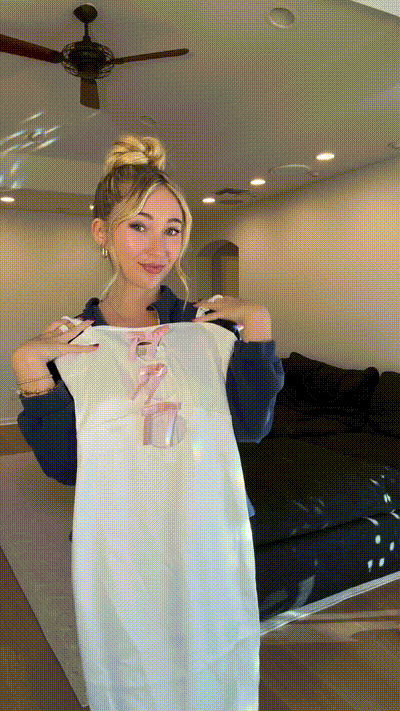 pink bows maxi dress