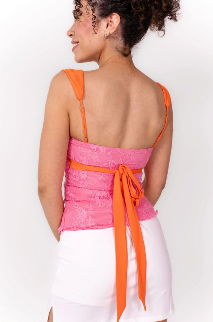 Elle Tie Top