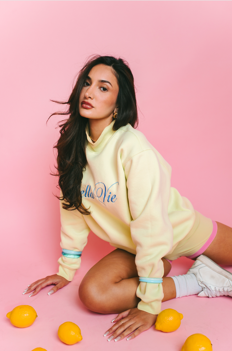 Yellow Lemonade Crewneck